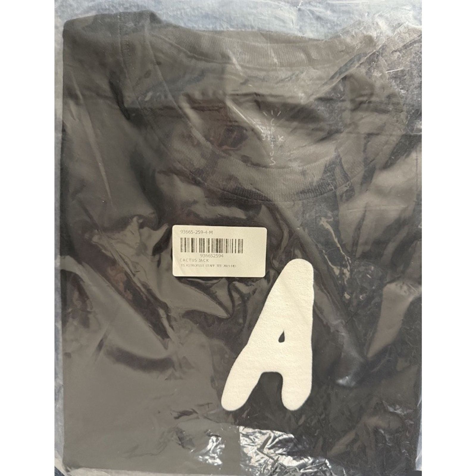 Travis Scott Travis Scott Astroworld Houston 2019 Staff Tee Black/White M Size US M / EU 48-50 / 2 - 3 Thumbnail