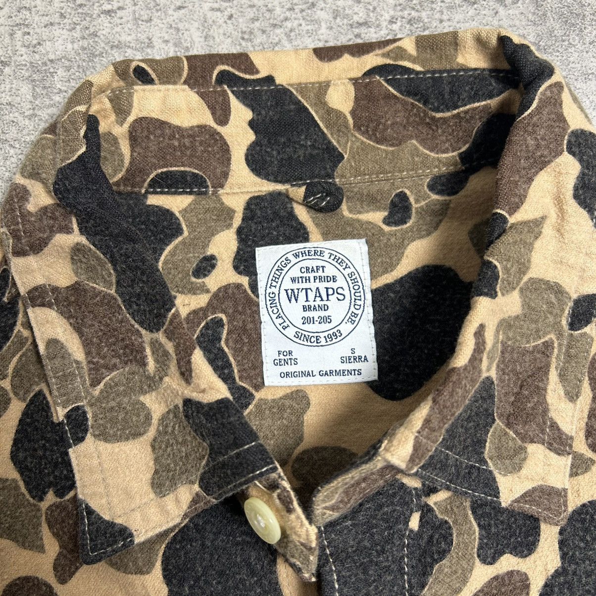 Wtaps Vintage WTAPS FLANEL CAMO Size US S / EU 44-46 / 1 - 7 Thumbnail