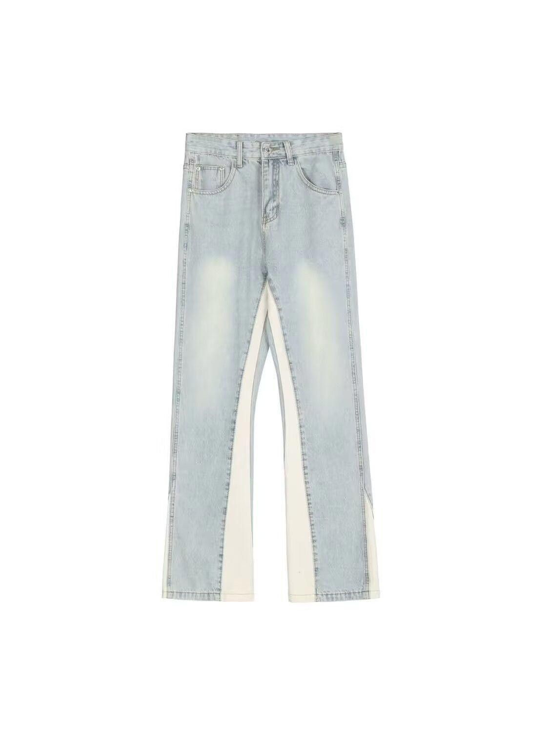 Japanese Brand Track Flare Stacked Jeans Size US 32 / EU 48 - 3 Thumbnail