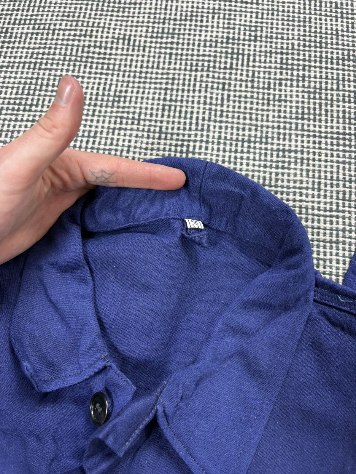 Le Laboureur 70s vintage nice fade french chore coat jacket sanfor Size US M / EU 48-50 / 2 - 4 Thumbnail