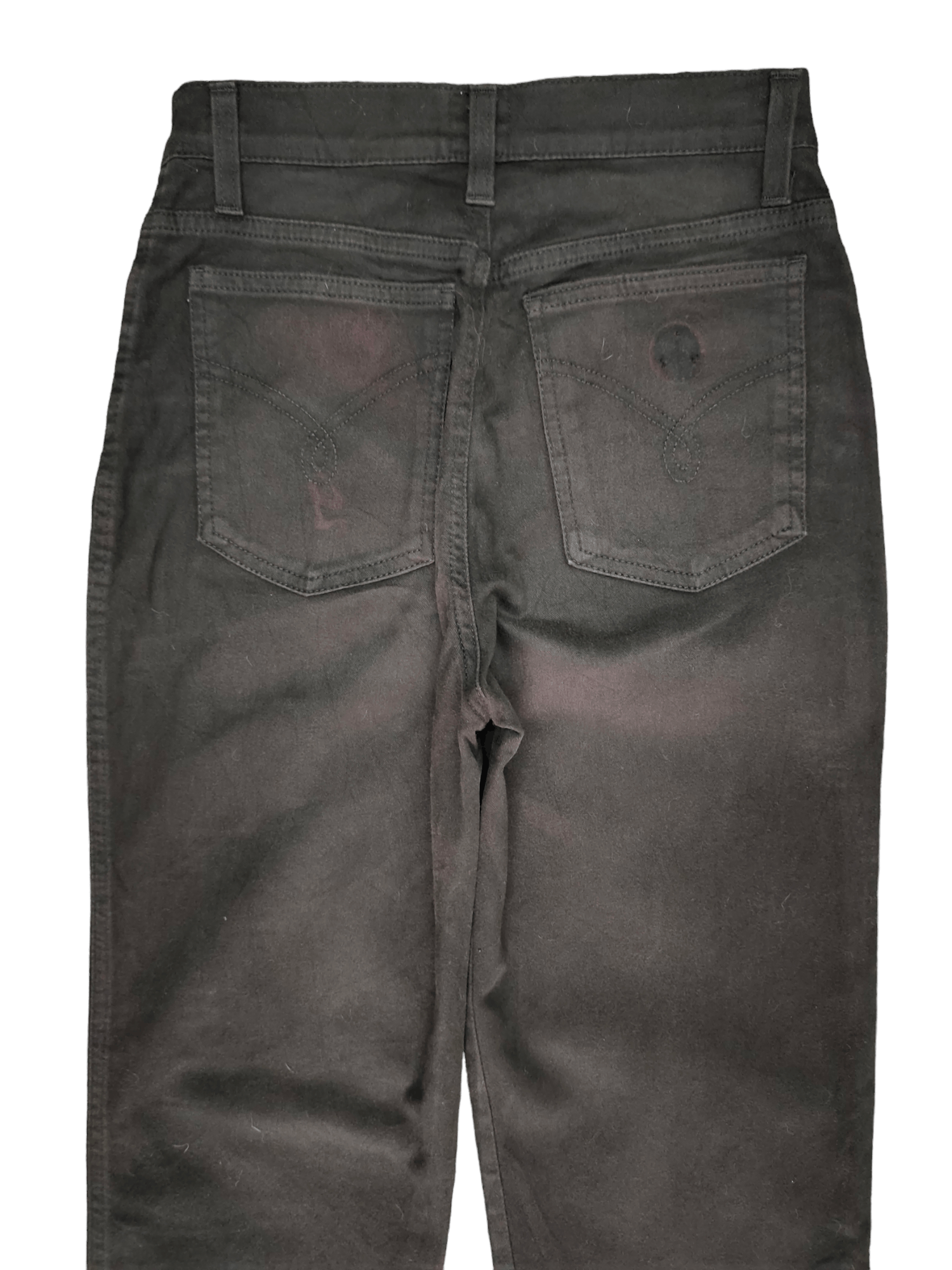 Moschino Vintage 90s Moschino Black Denim Pants High Rise Size US 27 - 9 Thumbnail
