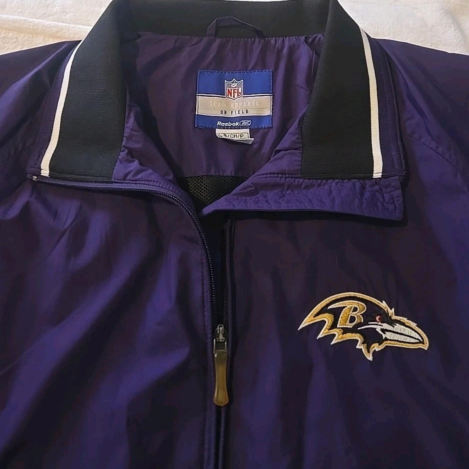 Reebok Baltimore Ravens Reebok On Field Apparel Jacket Men’s Small Size US S / EU 44-46 / 1 - 3 Thumbnail