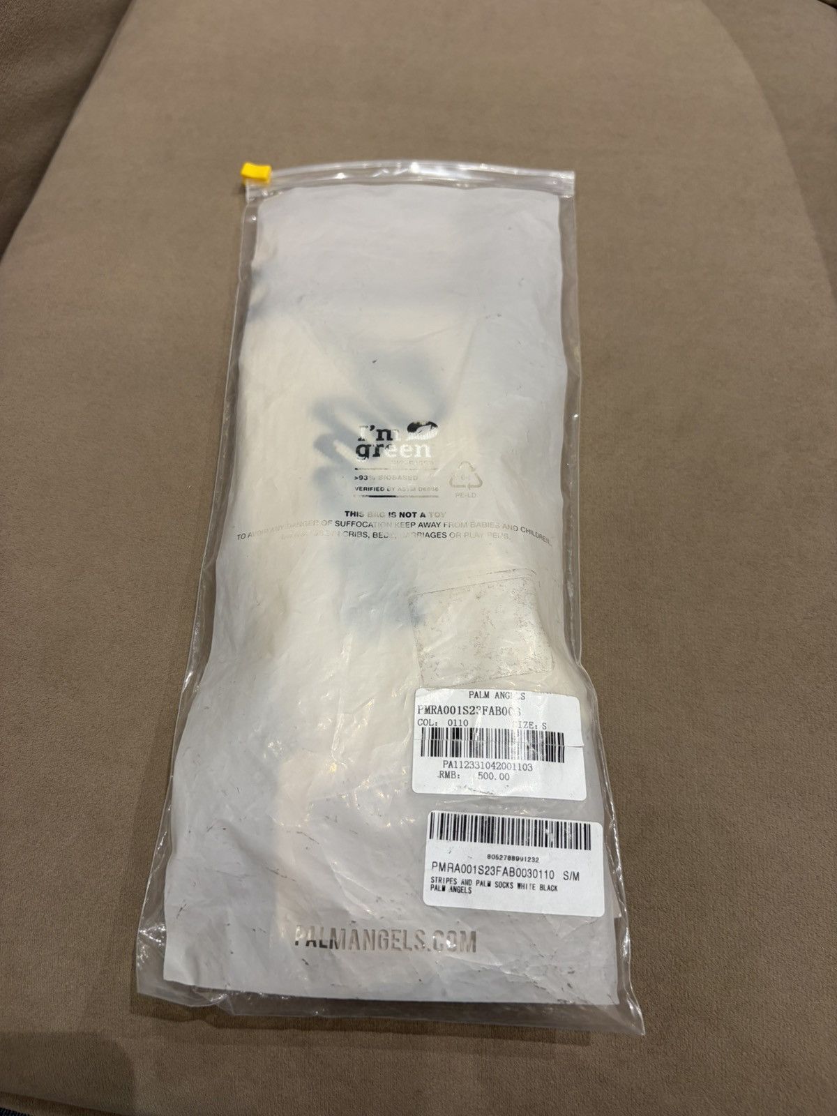 Palm Angels NWT PA Men’s Socks - White - S/M 1 Pair Size ONE SIZE - 7 Thumbnail