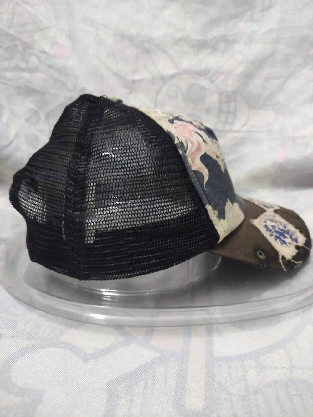 Japanese Brand SUKAJAN JAPANESE ART VINTAGE TRUCKER CAP Size ONE SIZE - 7 Thumbnail