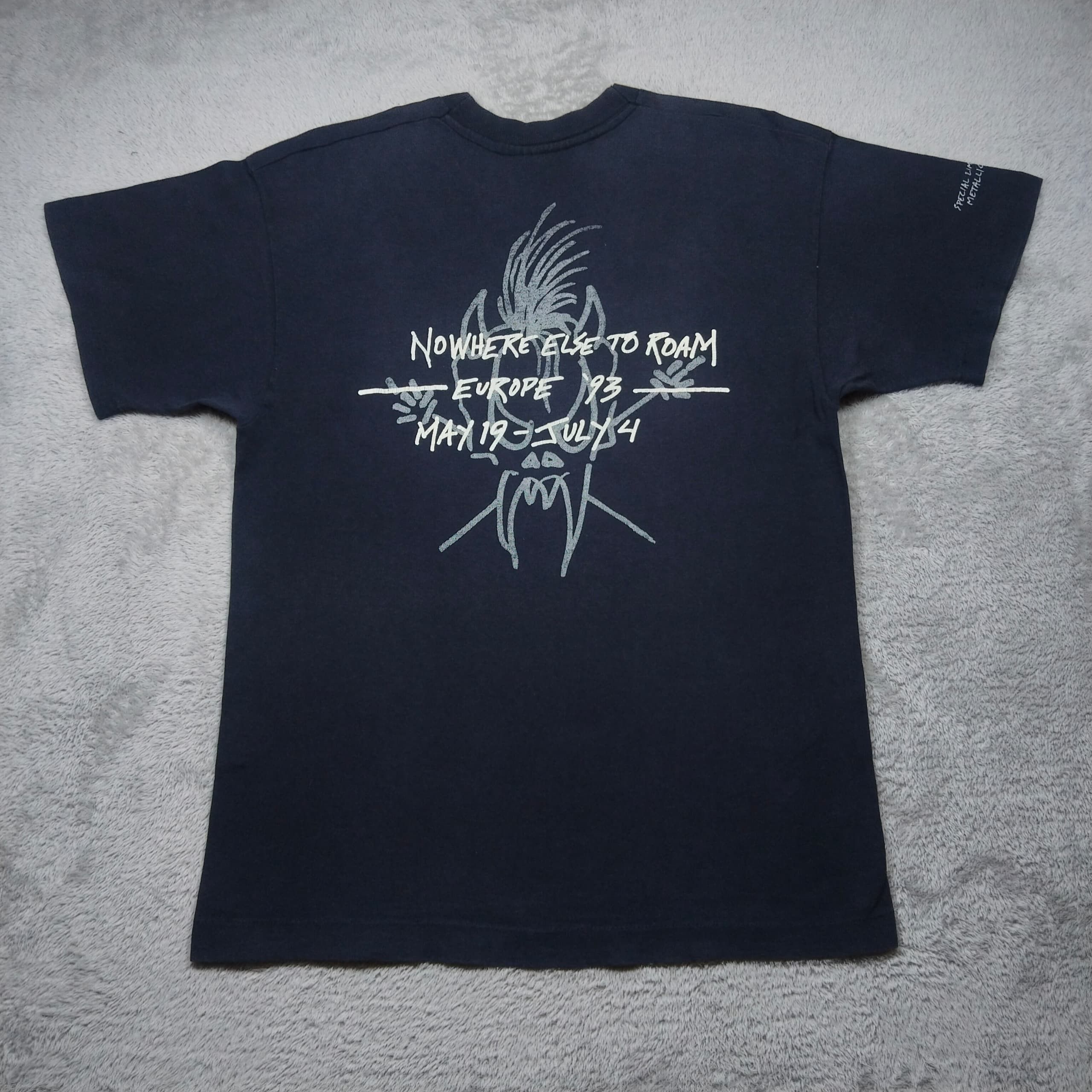 Band Tees × Metallica × Vintage VINTAGE 1993 SCREEN STAR METALLIFUKINCA METALLICA T SHIRT Size US XL / EU 56 / 4 - 2 Thumbnail