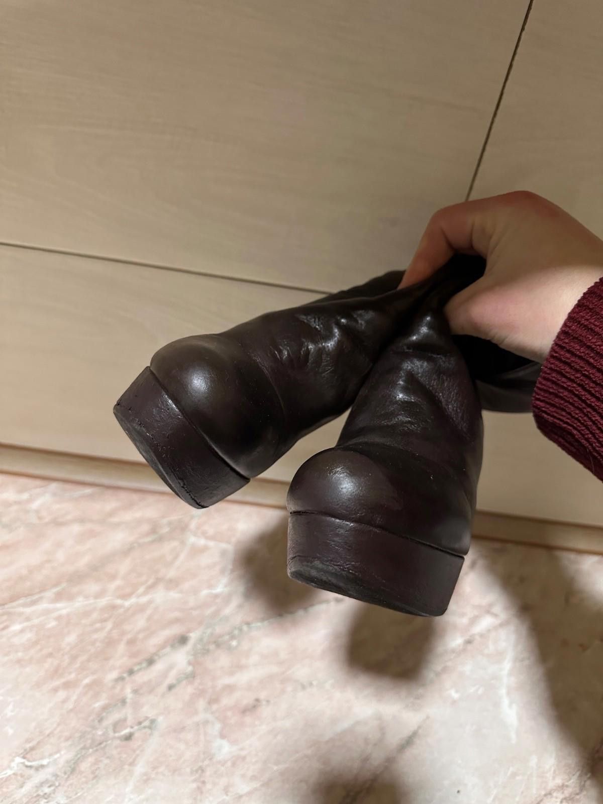 Miu Miu Miu Miu Leather boots Sz 36.5 IT Size US 6.5 / IT 36.5 - 7 Thumbnail
