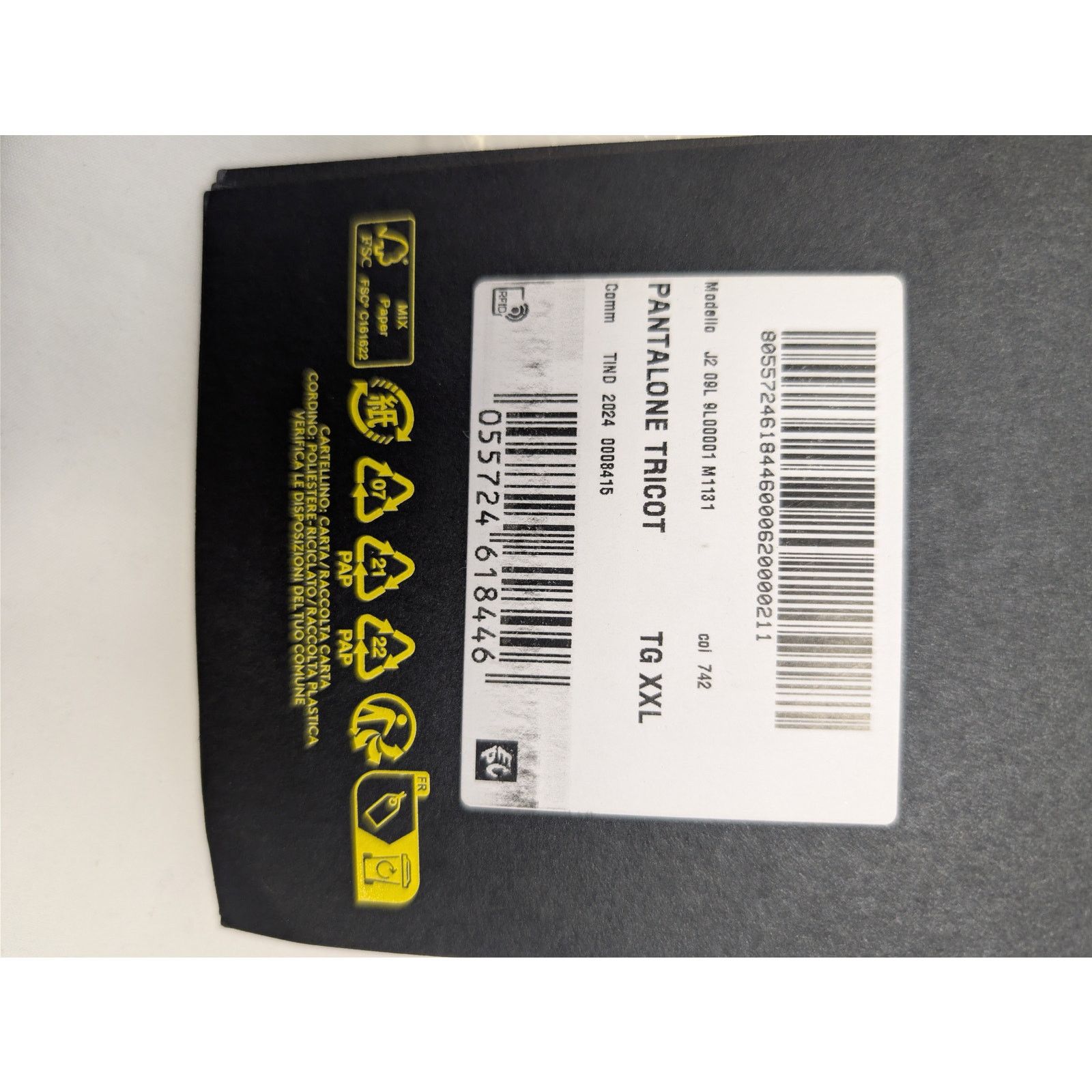 Moncler × Palm Angels o1rshd1 Knitwear Racing Track Pants in Navy Blue / White Size US 38 / EU 54 - 23 Thumbnail