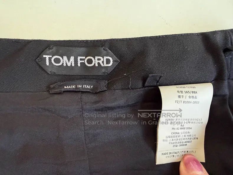 Tom Ford Tom Ford Black skirt Size 26" / US 2 / IT 38 - 7 Thumbnail