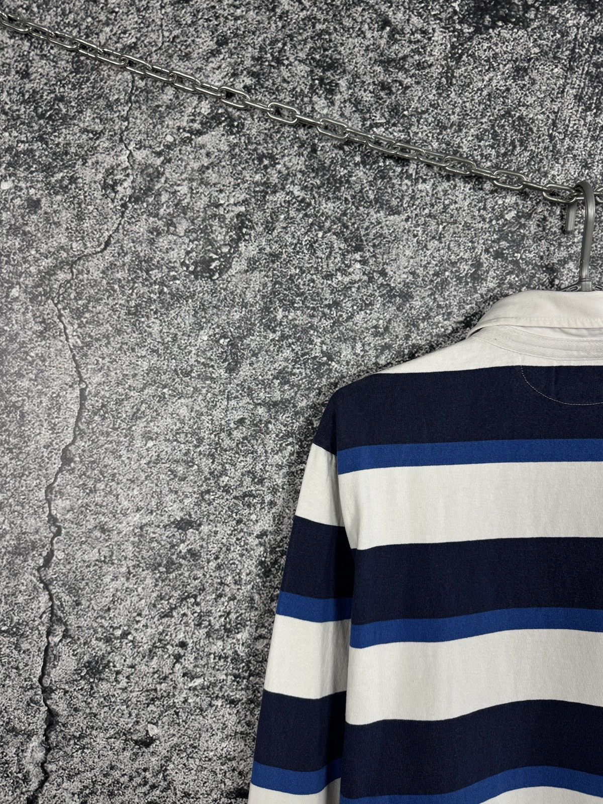 Polo Ralph Lauren Polo Ralph Lauren Polo Long Sleeve Striped Rugby Shirt XL Size US XL / EU 56 / 4 - 13 Thumbnail