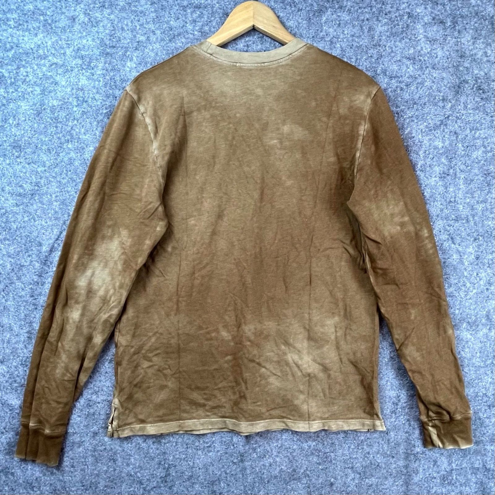 COTTONCITIZEN Cotton Citizen Classic Shirt M Vintage Wash Brown Tie Dye Size US M / EU 48-50 / 2 - 2 Thumbnail
