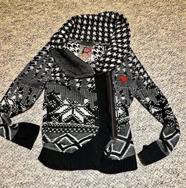 Desigual Desigul desiqual s small jumper sweater black Size S / US 4 / IT 40 - 1 Thumbnail