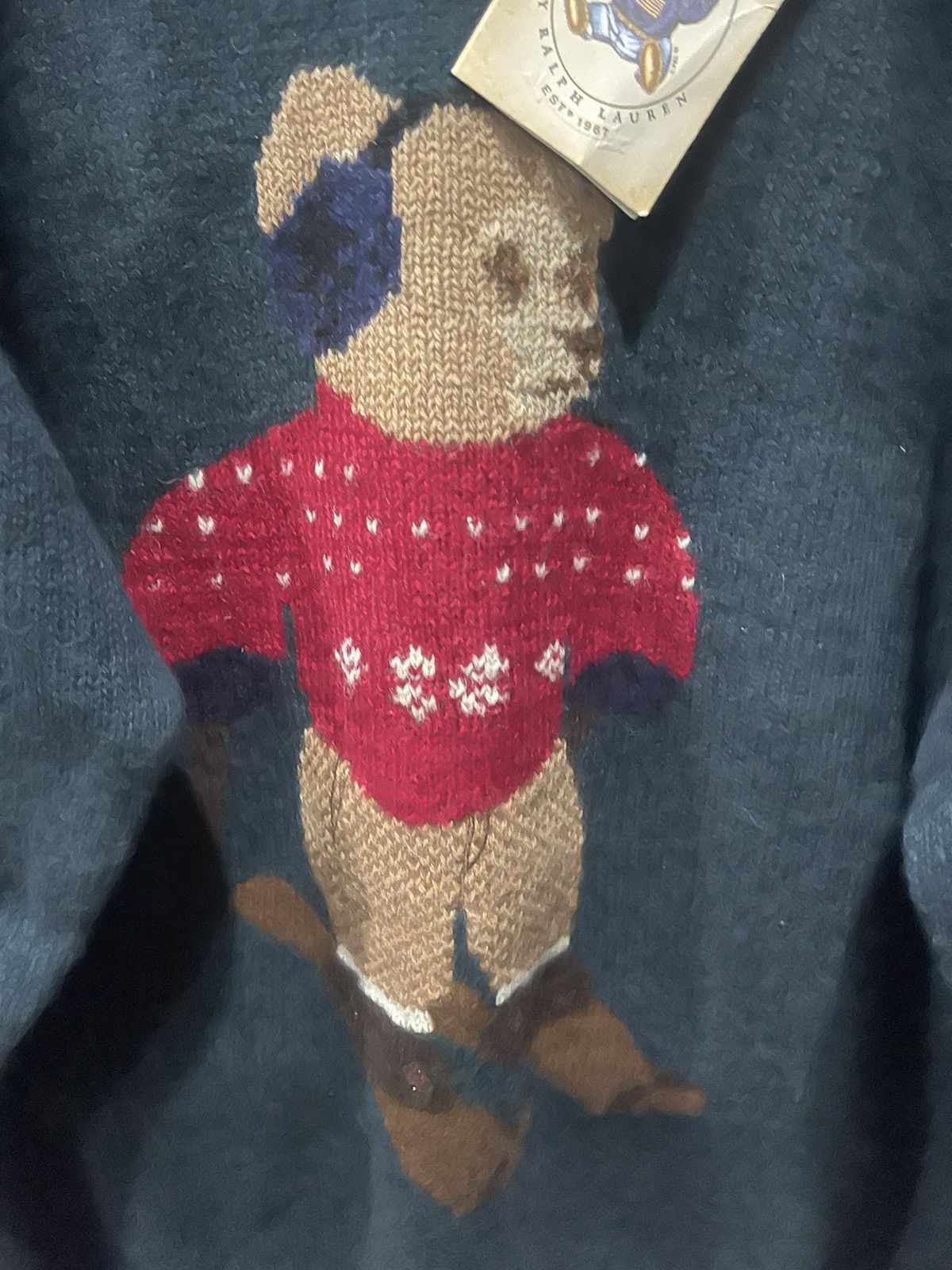 RARE! NWT Old Stock 90s Ralph Lauren Country Sweter