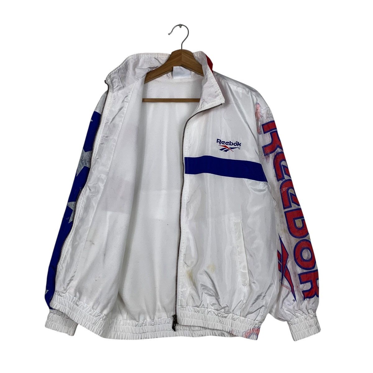 Reebok Vintage Reebok Big Logo Jacket Size US M / EU 48-50 / 2 - 9 Thumbnail