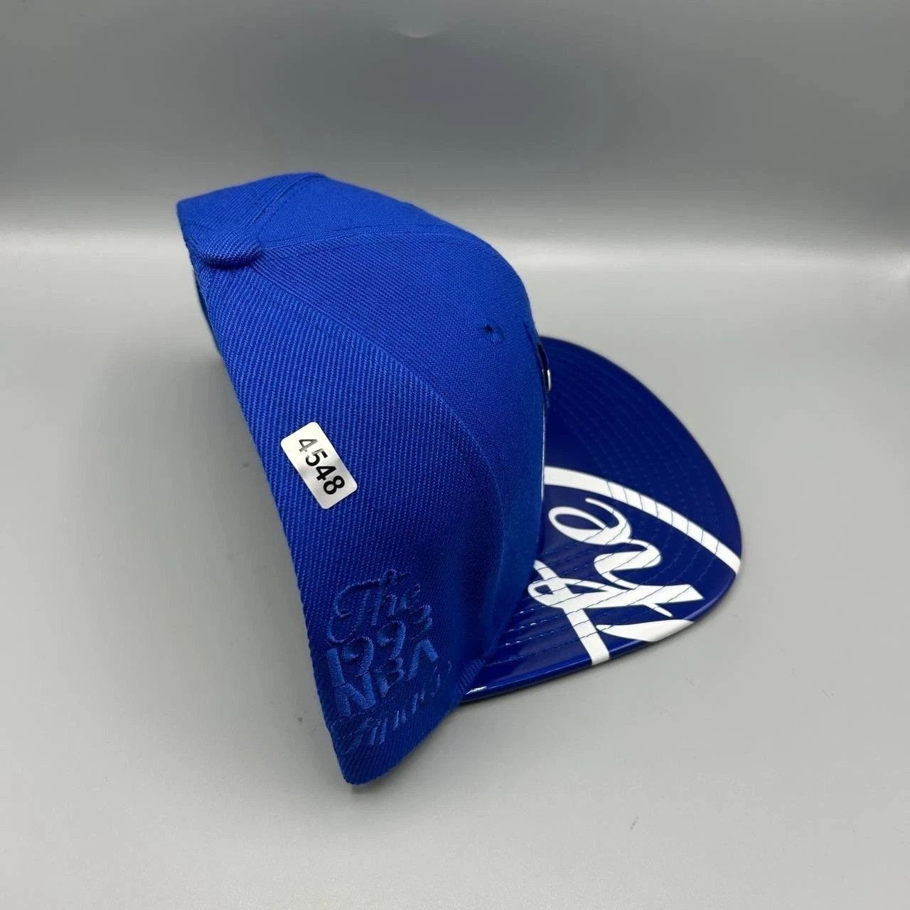 Mitchell & Ness Chicago Bulls NBA Hat Men Blue The Finals Snap Back Cap Size ONE SIZE - 10 Thumbnail