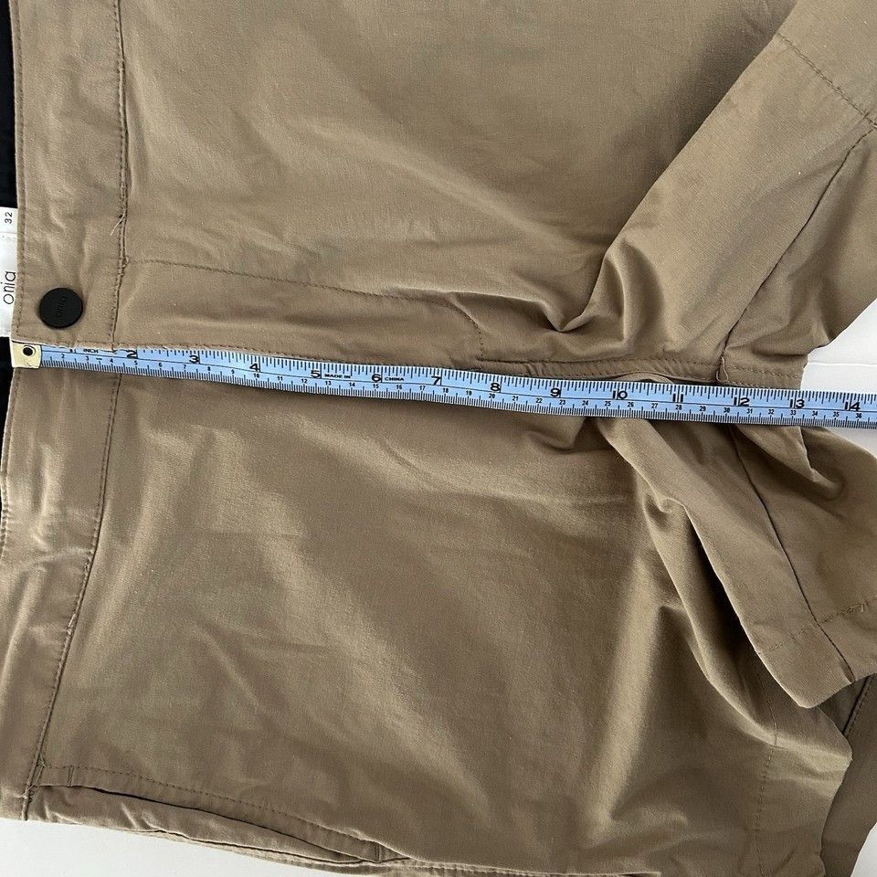 Onia Onia Chino Shorts Mens Sz 32 Khaki Cotton Blend Stretch 6"IN Size US 32 / EU 48 - 8 Thumbnail