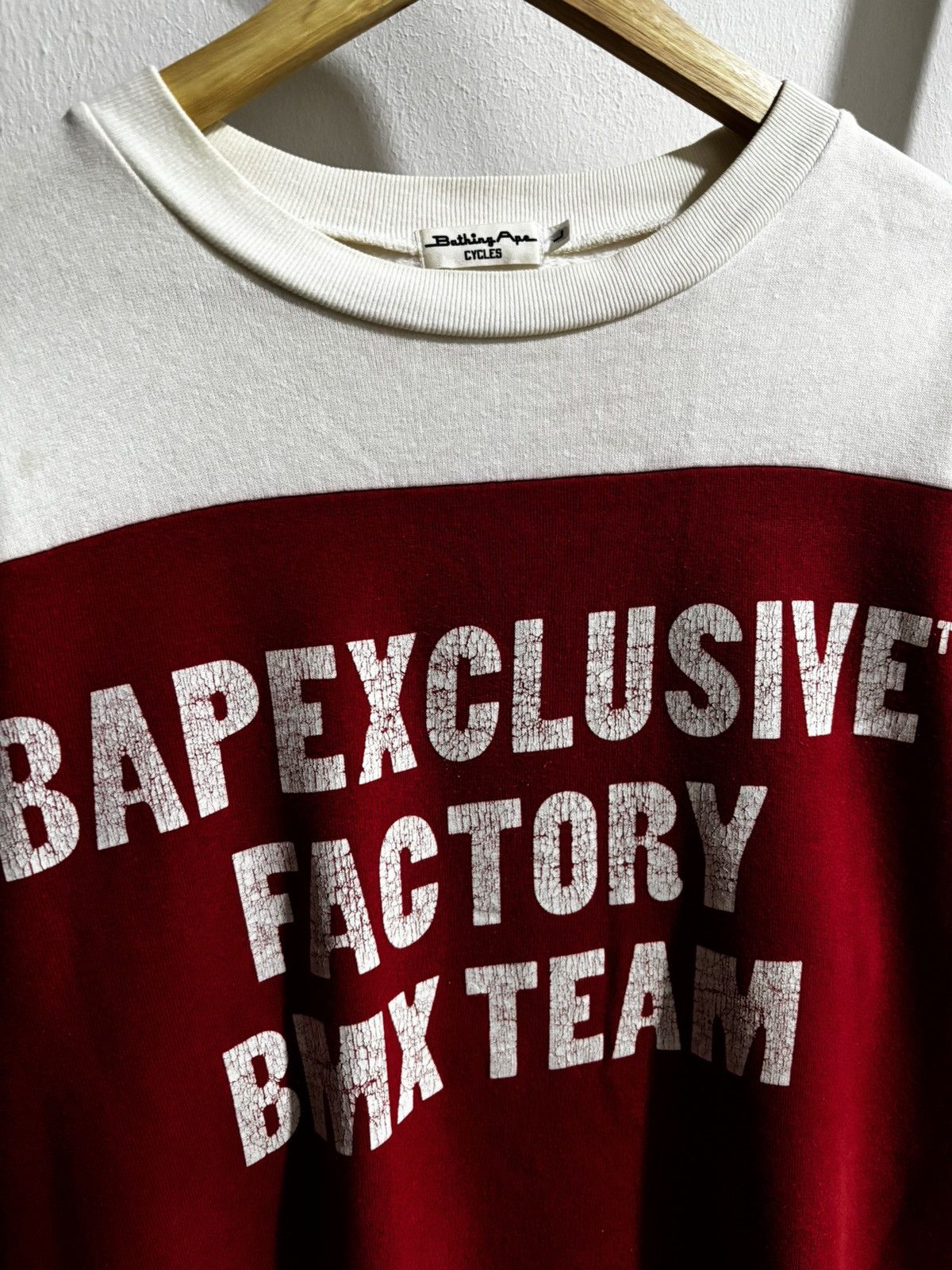 Bape Bape by Bathing Ape Factory BMX Team Sweatshirt Size US L / EU 52-54 / 3 - 3 Thumbnail