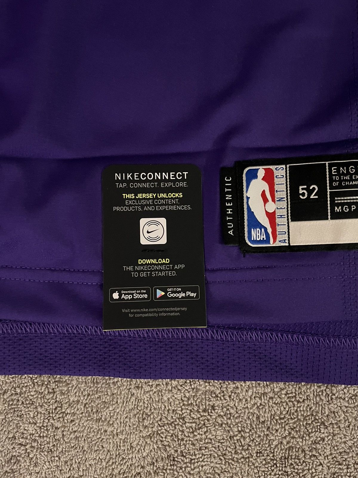 Nike Nike Kobe Bryant Los Angeles Lakers Statement Edition Jersey Size US L / EU 52-54 / 3 - 9 Thumbnail