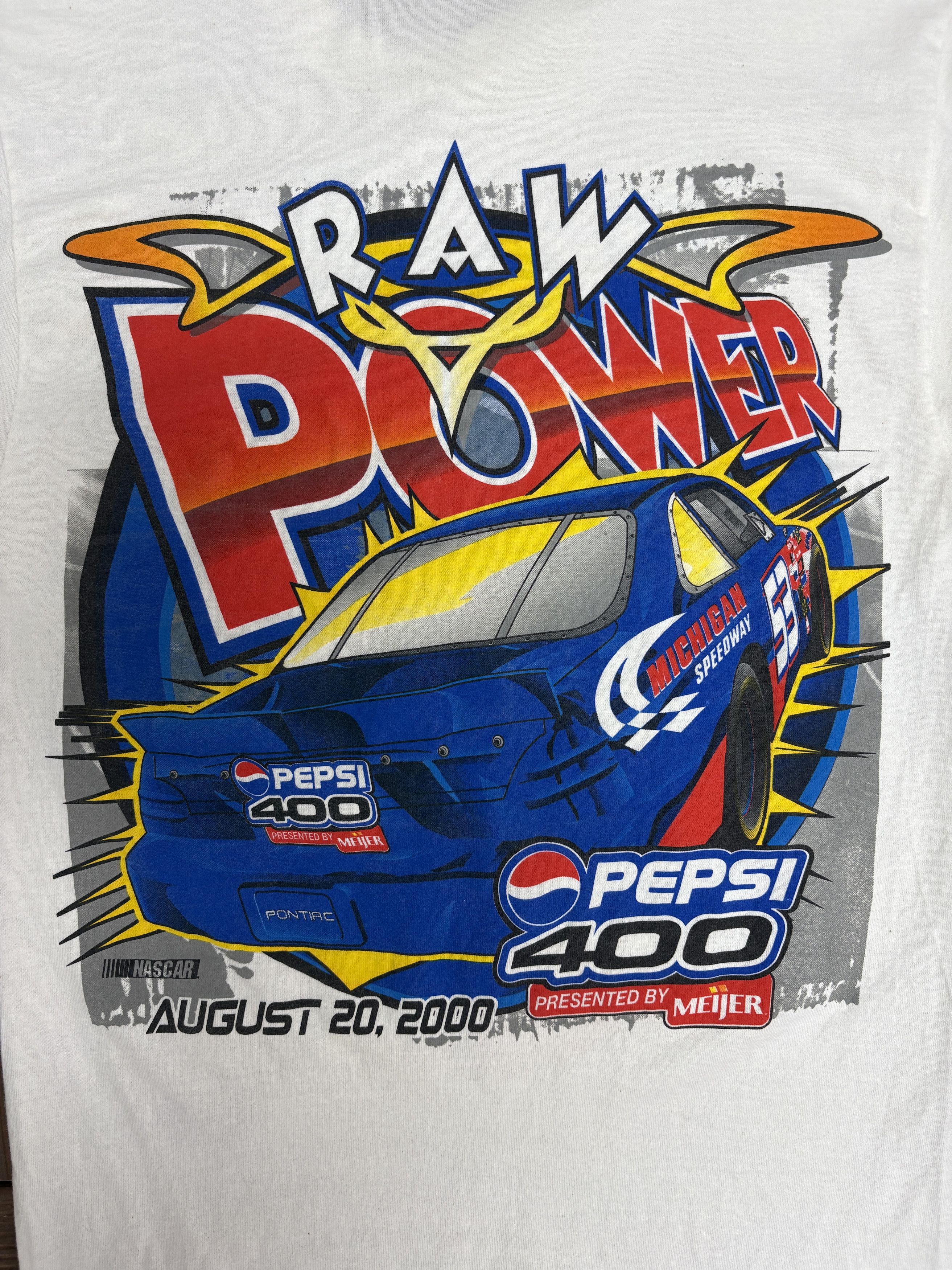 Vintage Pepsi 400 Need For Speed NASCAR Racing Vintage T-Shirt Tee Size US M / EU 48-50 / 2 - 5 Thumbnail