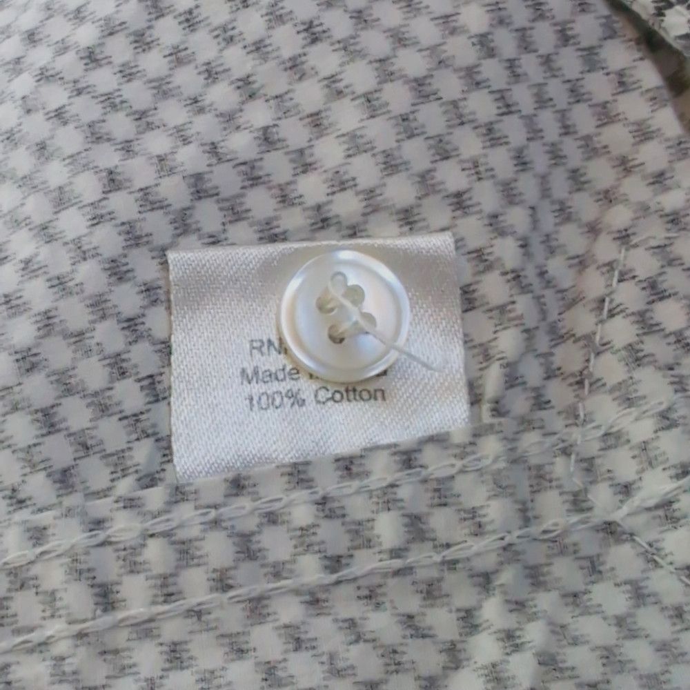 Other Native Code Sz L Black and White Button-Up Shirt Sons Of Th Size US L / EU 52-54 / 3 - 6 Thumbnail