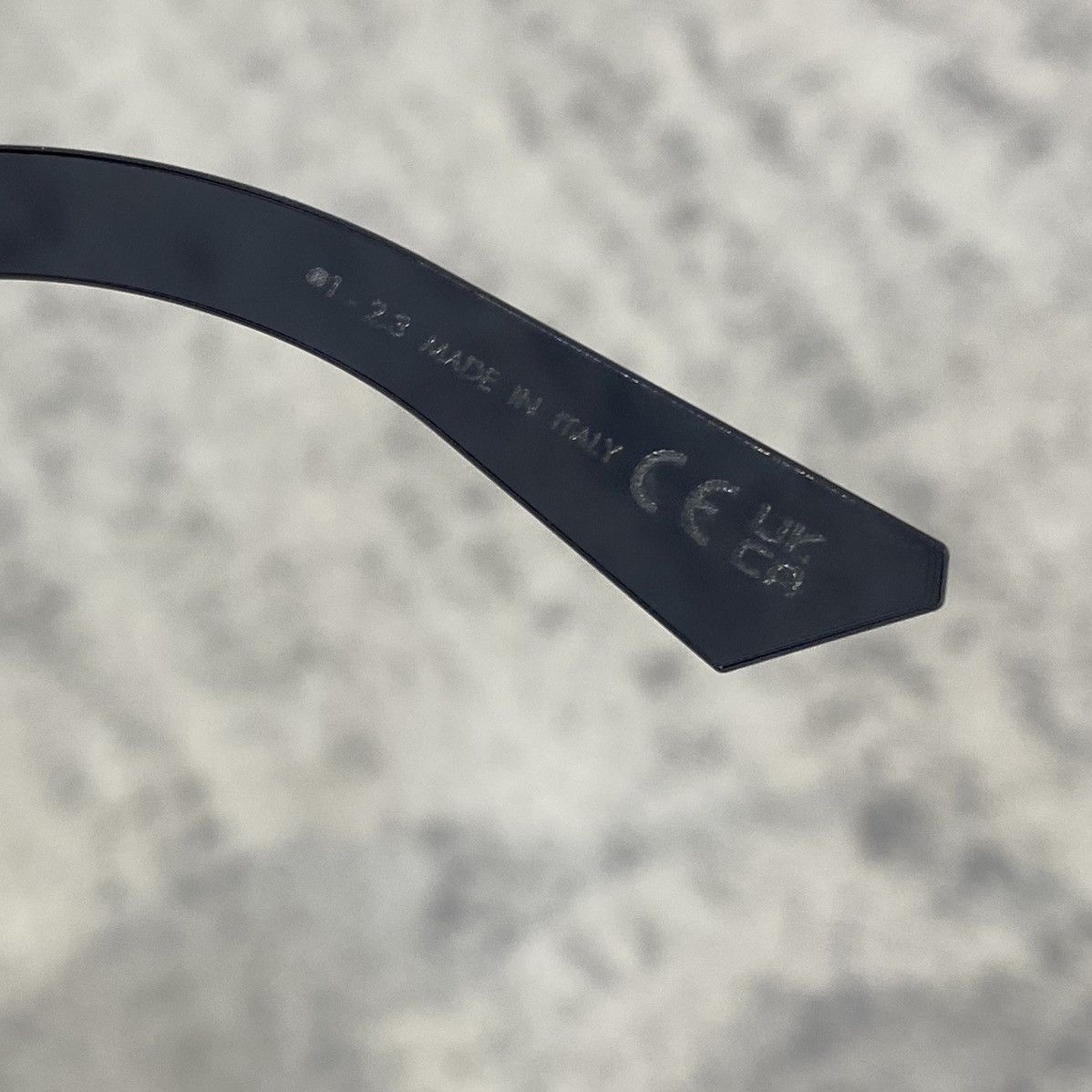 Dior DIOR Club M6U Rectangular Sunglasses Oblique Pattern BLUE Size ONE SIZE - 12 Thumbnail