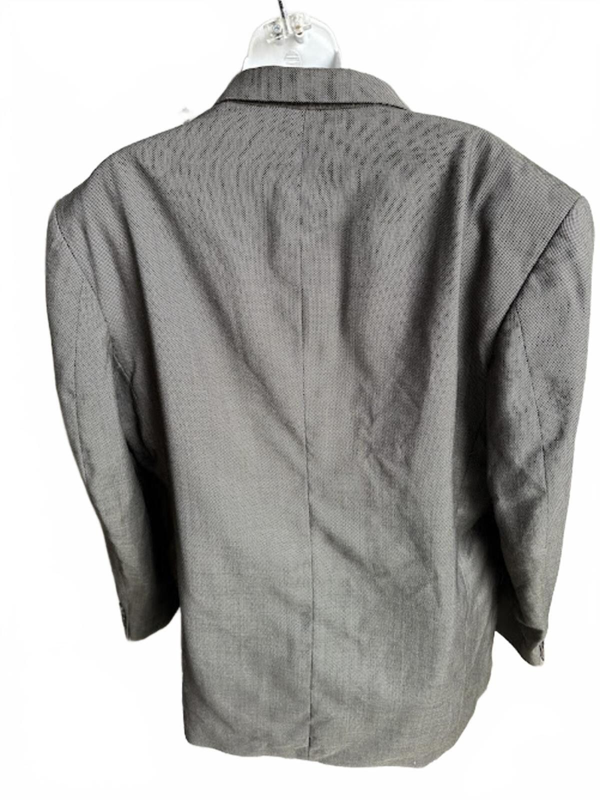 Oscar De La Renta Oscar de la Renta Olive Sport Coat 42R Size 42R - 2 Thumbnail
