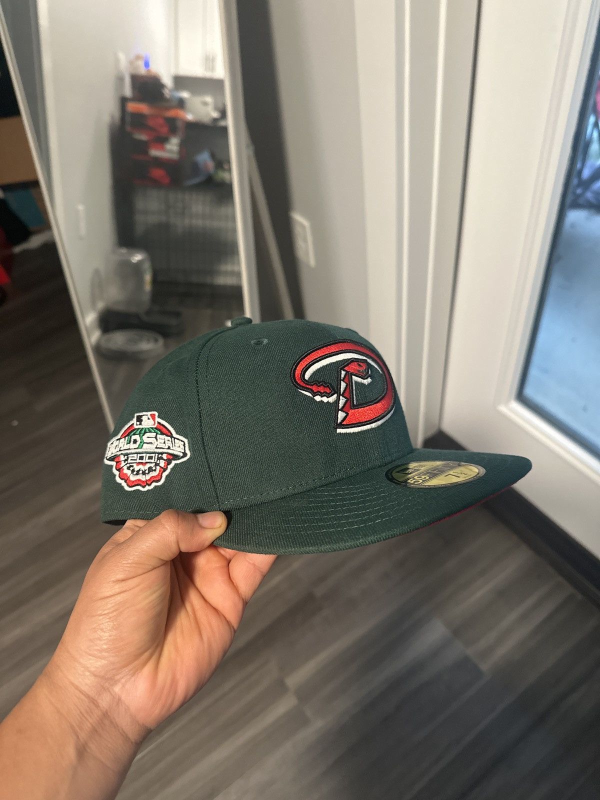 Other New era fitted diamondbacks 7 1/2 red brim Size ONE SIZE - 2 Thumbnail
