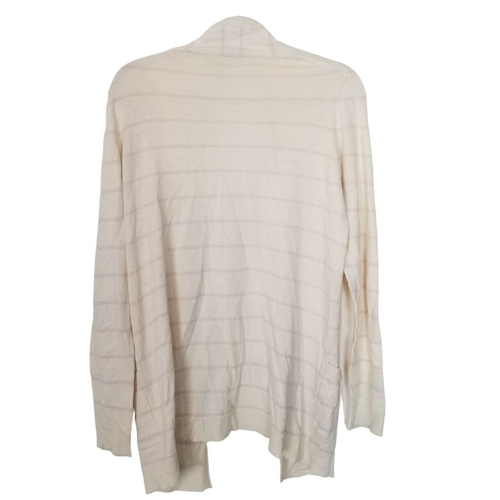 Theory Theory Womens Cashmere Blend Cardigan Striped Open Quiet M Size M / US 6-8 / IT 42-44 - 8 Thumbnail