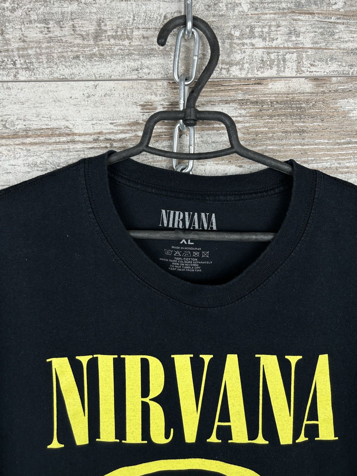Nirvana Mens Vintage Metallica T Shirt rock band tee Size US XL / EU 56 / 4 - 2 Thumbnail