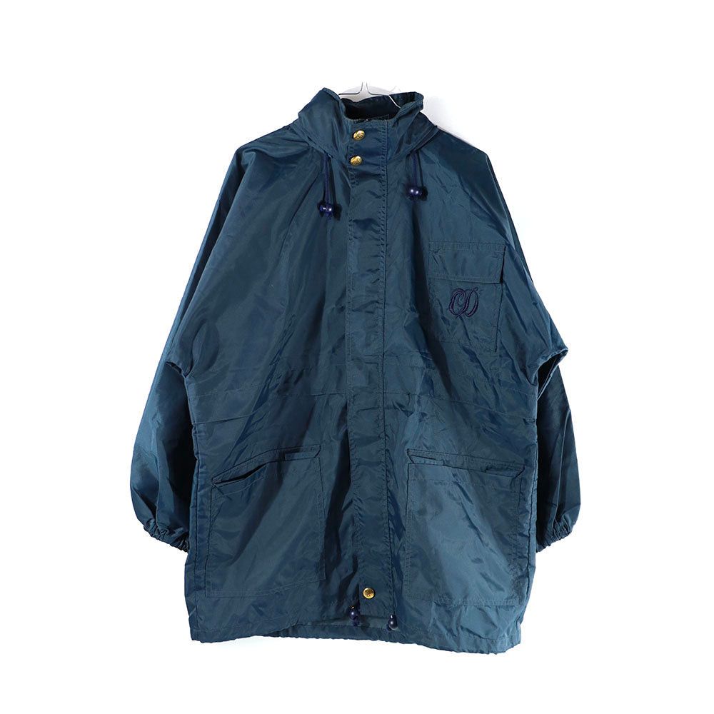 image of Dior - Navy Blue Nylon Windbreaker (S), Women's (Size Small)