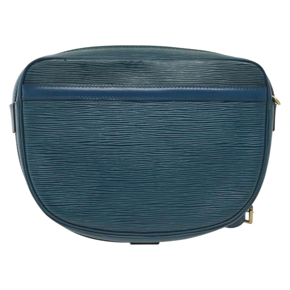 Louis Vuitton LOUIS VUITTON Epi June Feuille Shoulder Bag Blue M52155 Size ONE SIZE - 3 Thumbnail