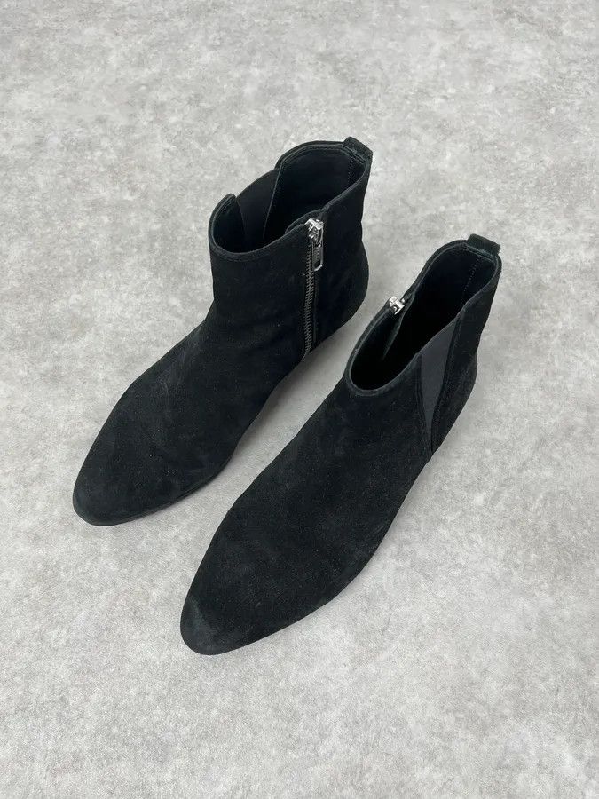 Isabel Marant Isabel Marant Black Suede Leather Boots Size US 7 / IT 37 - 5 Thumbnail