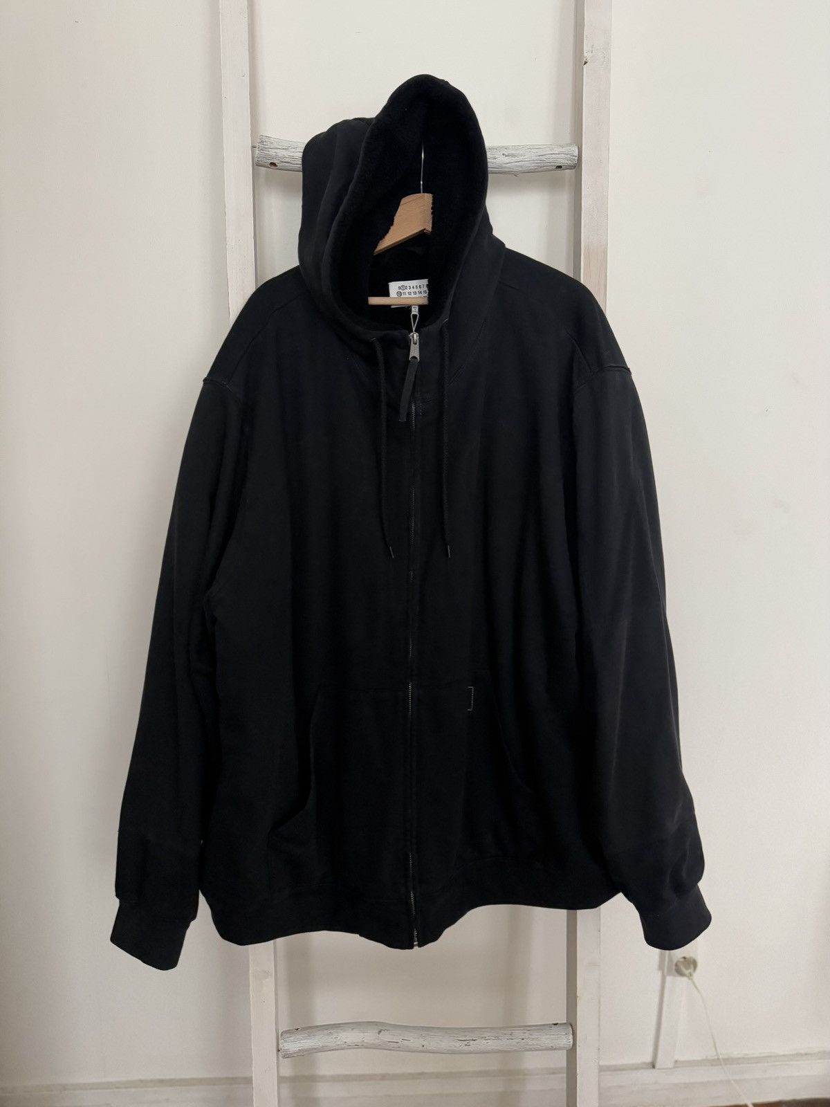 Maison Margiela Maison Margiela Oversized zipper fleece hoodie Size US M / EU 48-50 / 2 - 1 Thumbnail