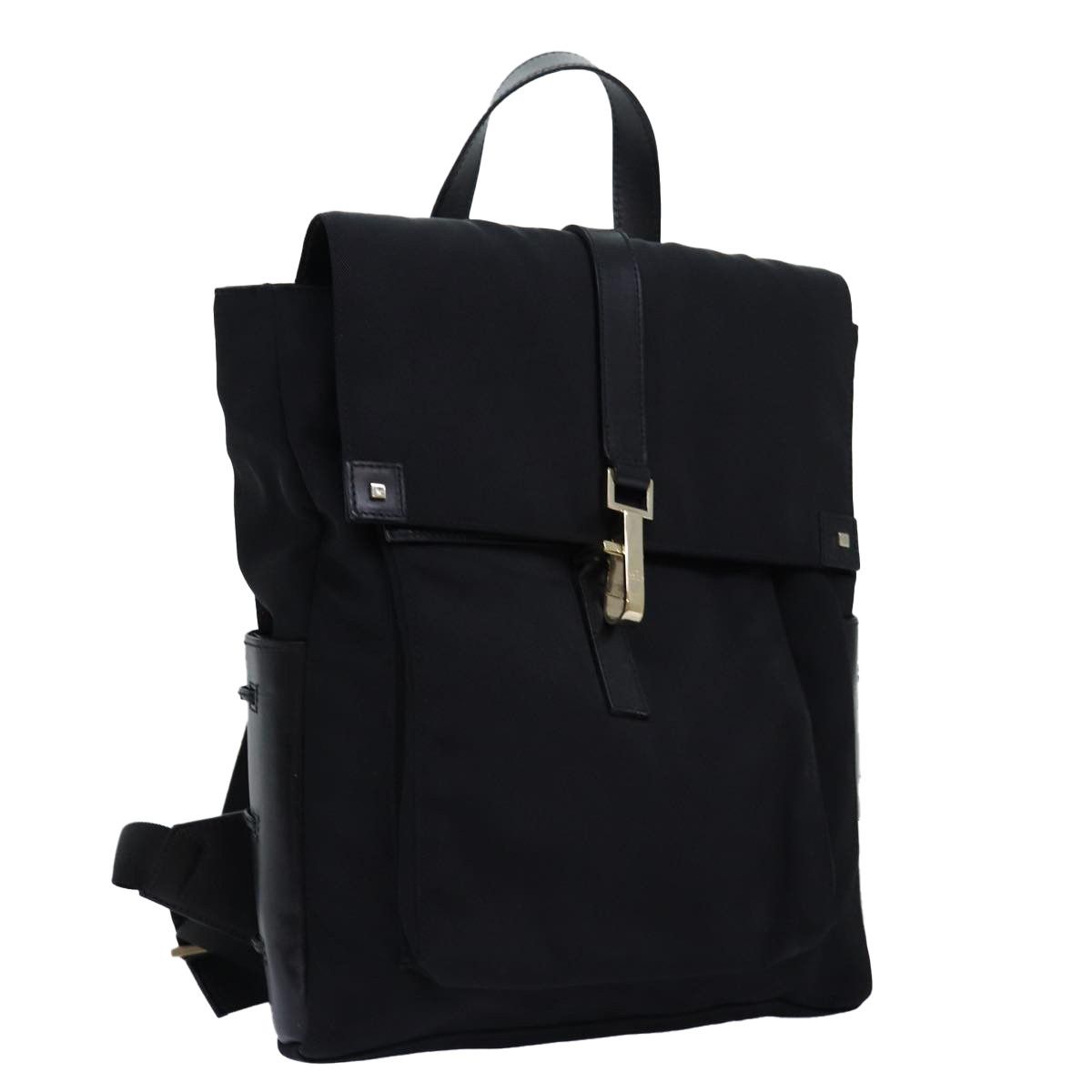 Gucci Jackie Black Synthetic Backpack Bag (Pre-Owned) Size ONE SIZE - 1 Thumbnail