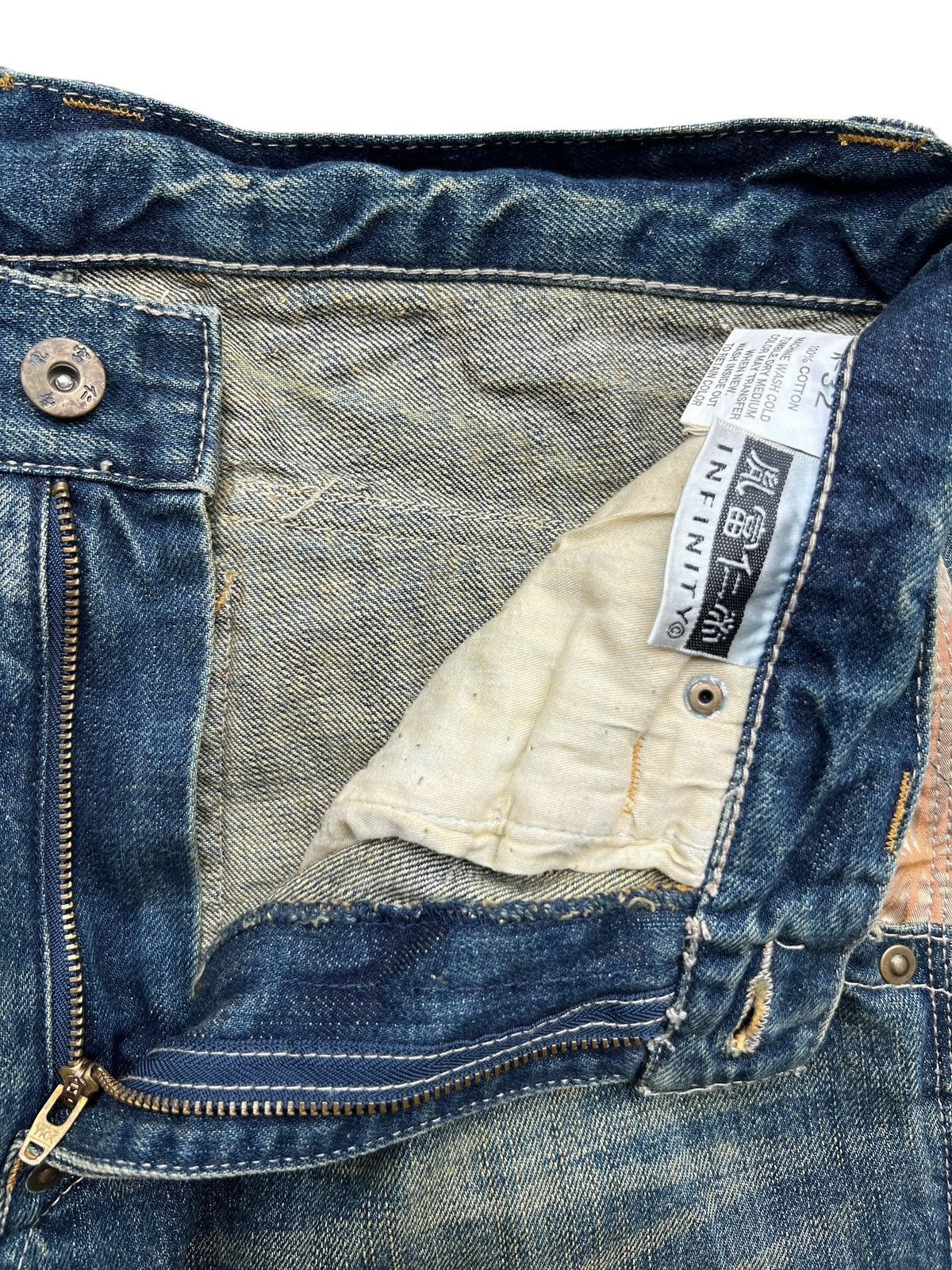 Japanese Brand Vintage Sukajan Japan Carpenter Denim Jeans 33x33 Size US 33 - 10 Thumbnail