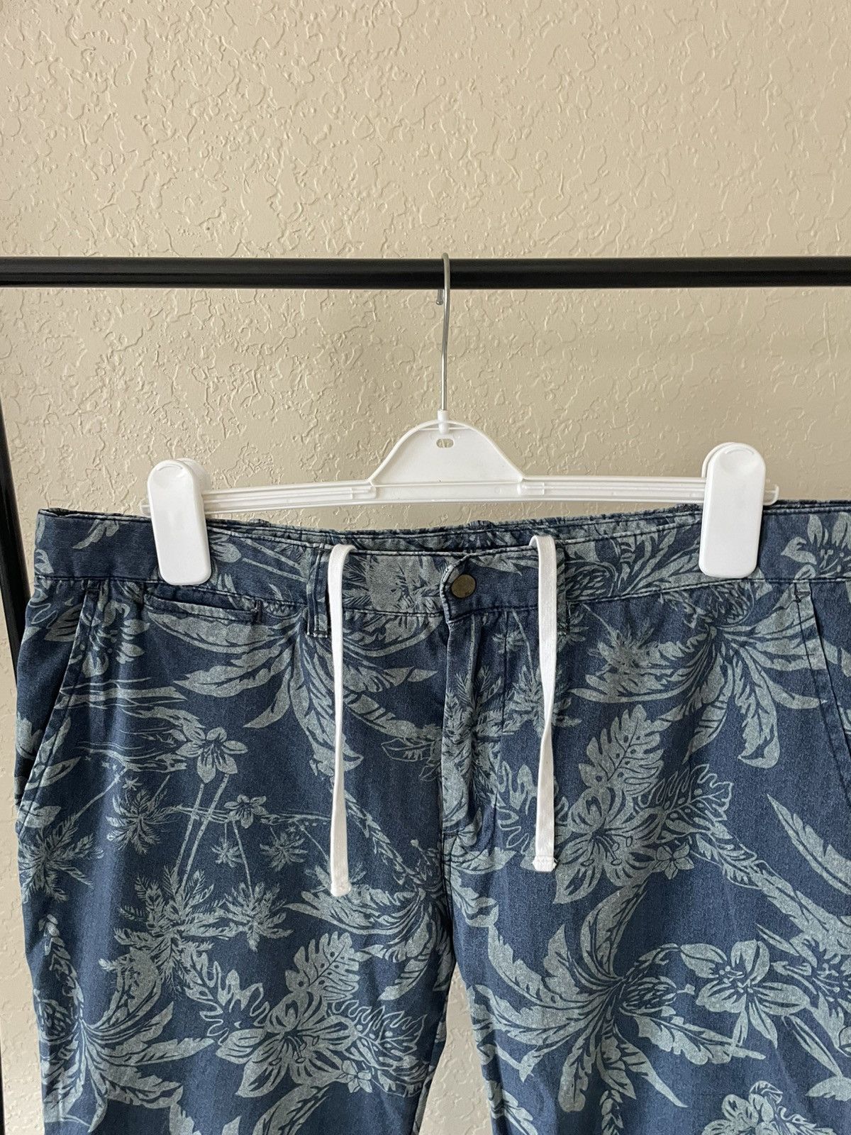 Polo Ralph Lauren Floral Drawstring straight fit Pants Size US 38 / EU 54 - 2 Thumbnail