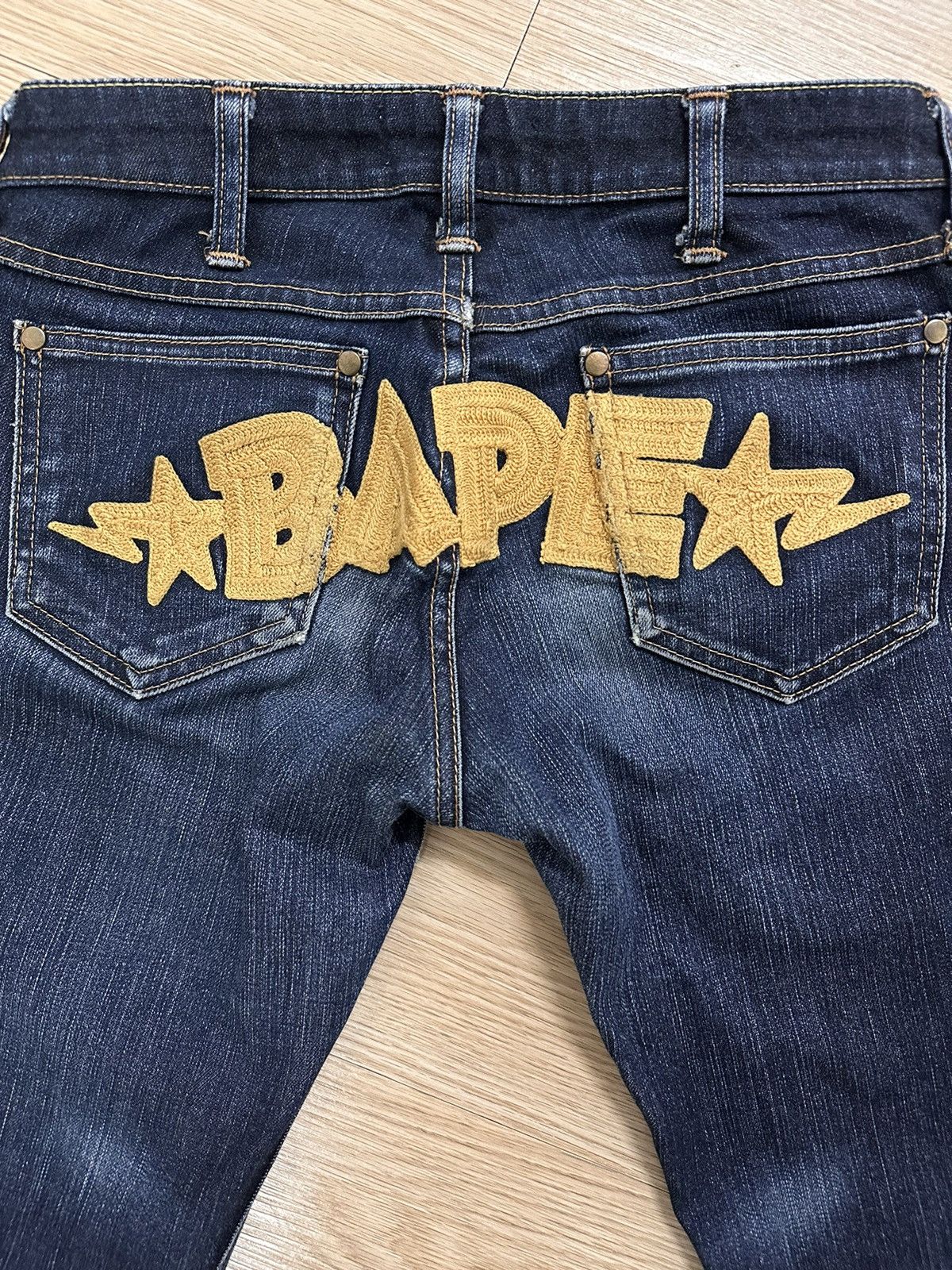Bape Bape Embroidery Denim Size 28" / US 6 / IT 42 - 15 Thumbnail