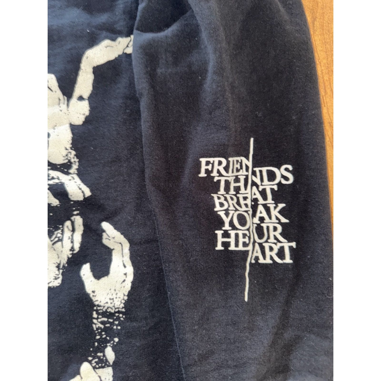 Vintage James Blake Friends Who Break Your Heart Crewneck Sweatshirt Black 2XL Mens 25x28 Size US XXL / EU 58 / 5 - 3 Thumbnail