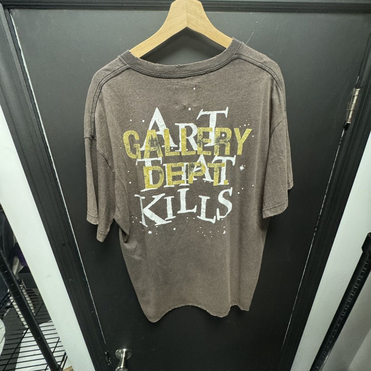 Gallery Dept. Gallery Dept. ATK Rod T-Shirt Faded Black Size US L / EU 52-54 / 3 - 2 Thumbnail