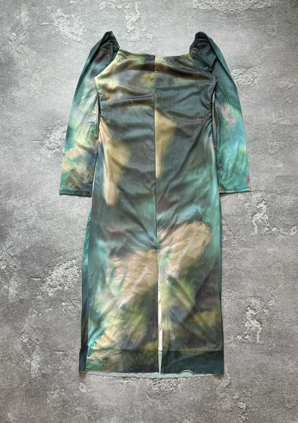 Japanese Brand × Jean Paul Gaultier Mesh dress long all printed motive like Jean Paul Gaultier Size XL / US 12-14 / IT 48-50 - 11 Thumbnail