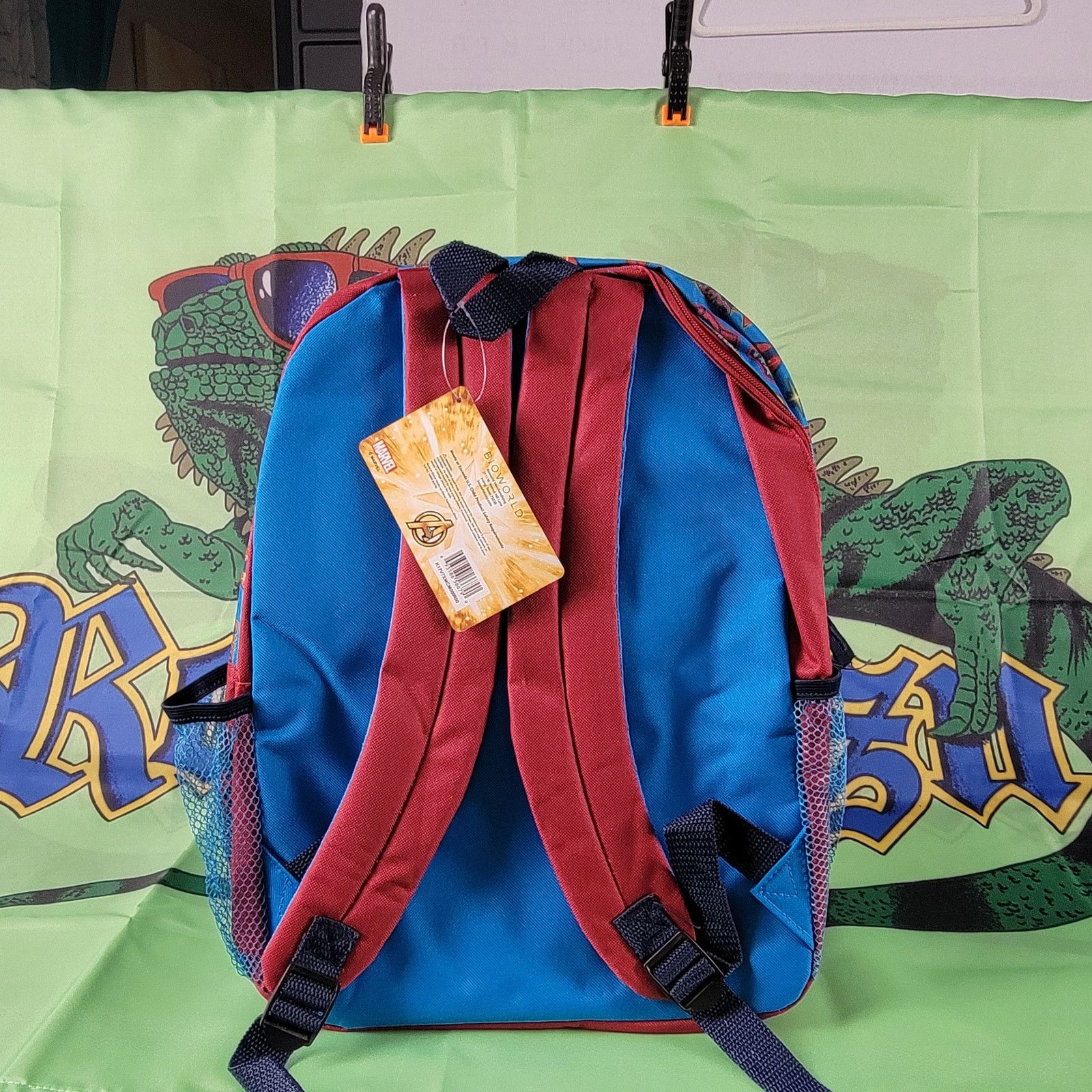 Marvel Comics Captain Marvel Movie Glitter Backpack Size ONE SIZE - 2 Thumbnail