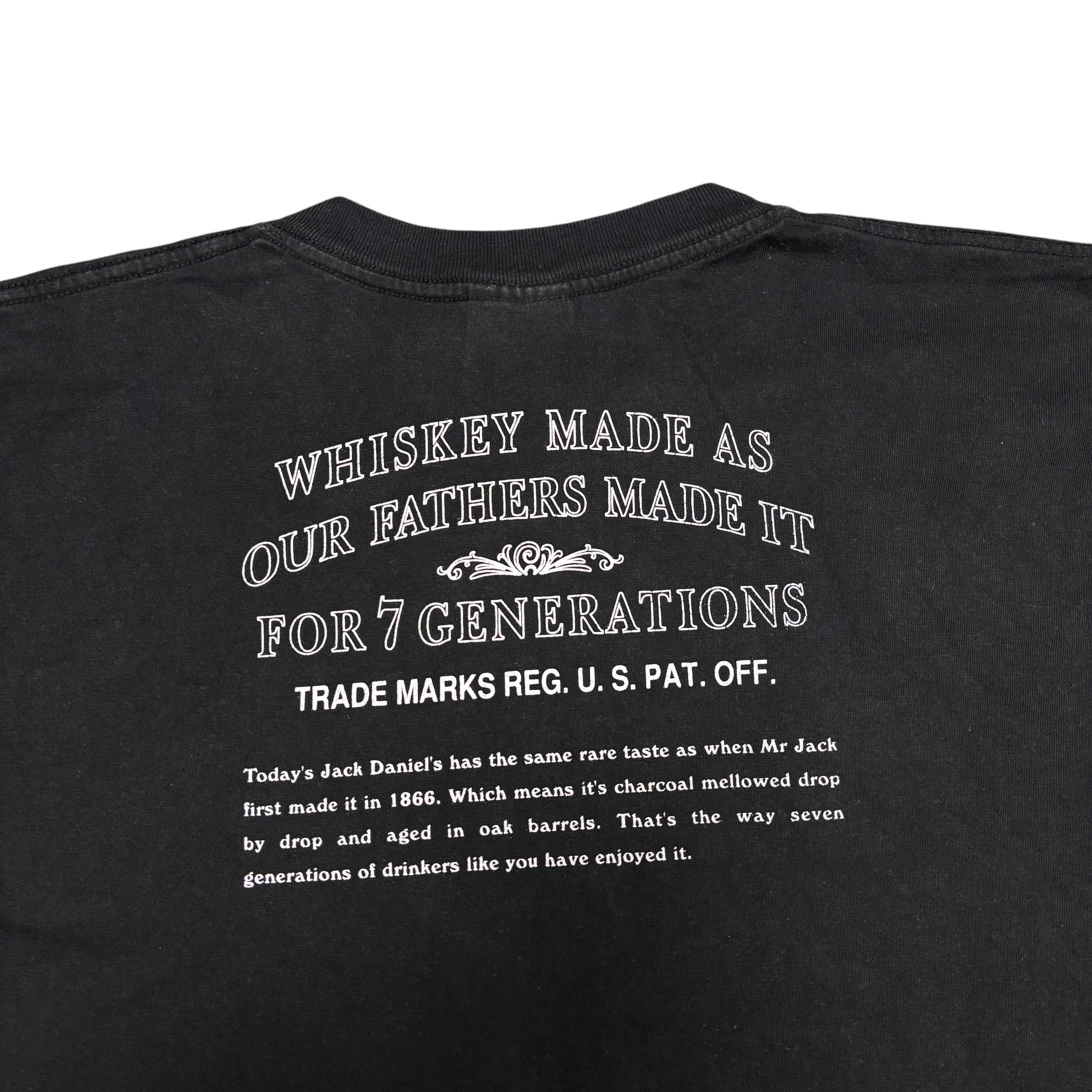 Band Tees × Vintage Vintage Jack Daniels Shirt Alcohol Whiskey 90s Graphic Tee Size US L / EU 52-54 / 3 - 12 Thumbnail