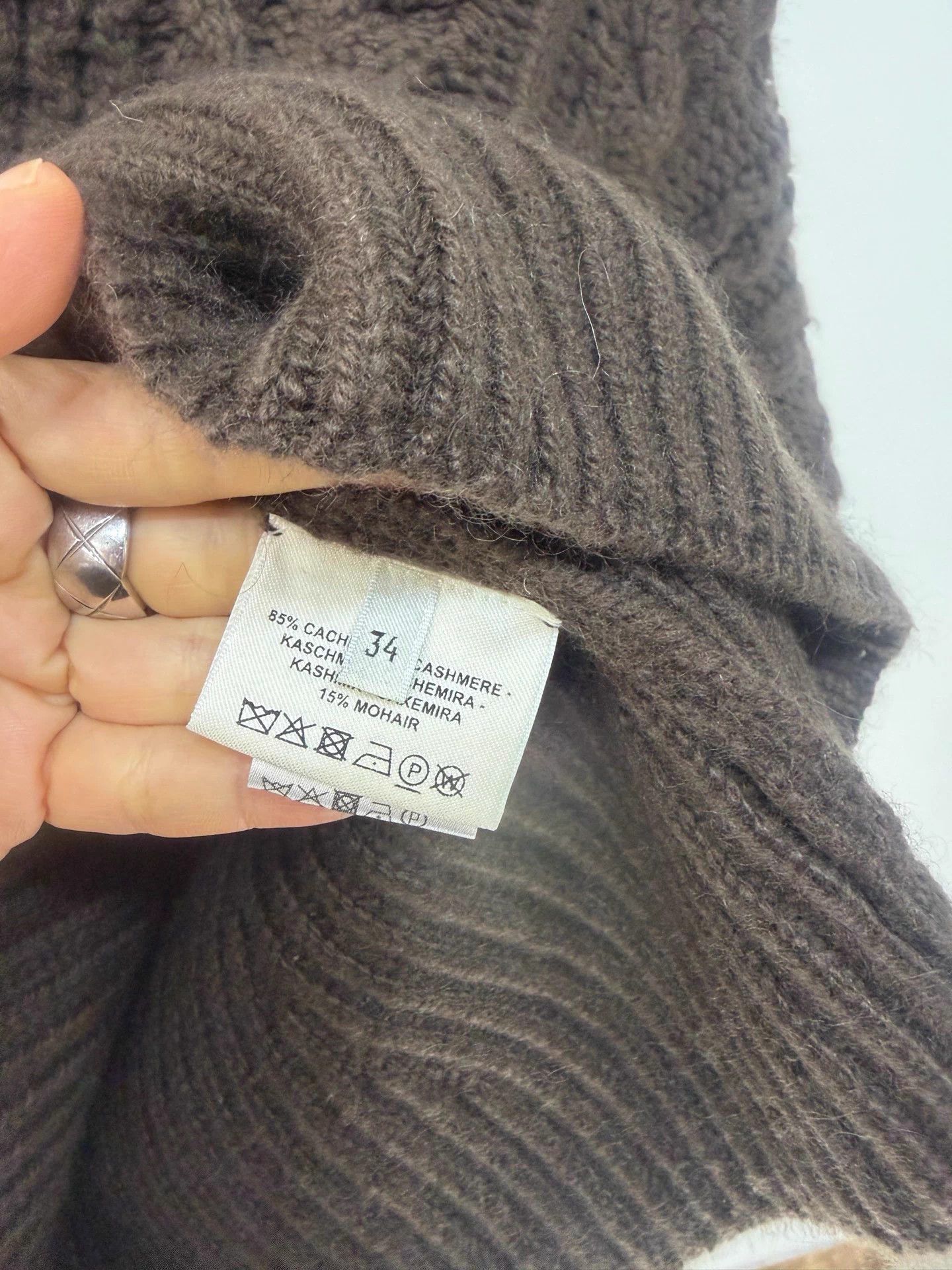 Hermes Hermes Wool Cape Sweater Oversized Fit Size 34 Size M / US 6-8 / IT 42-44 - 6 Thumbnail