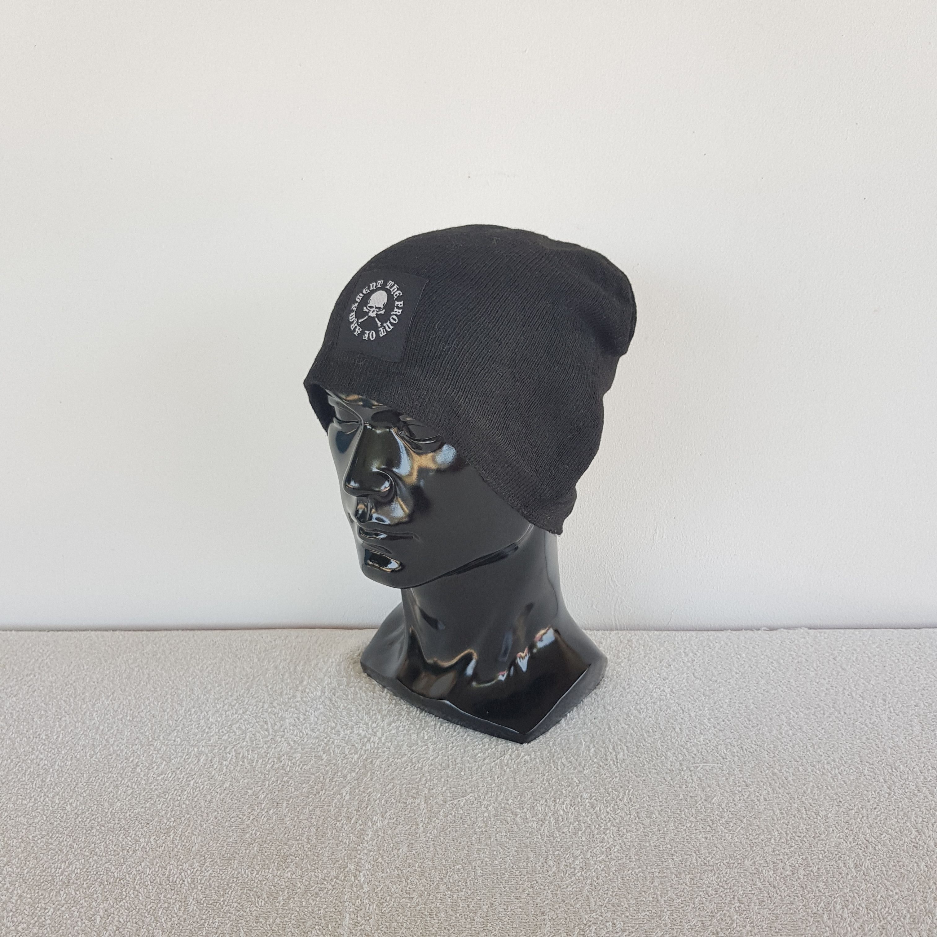 Japanese Brand Vintage The Eront of Armament Beanie Snow Caps Hats Size ONE SIZE - 1 Thumbnail