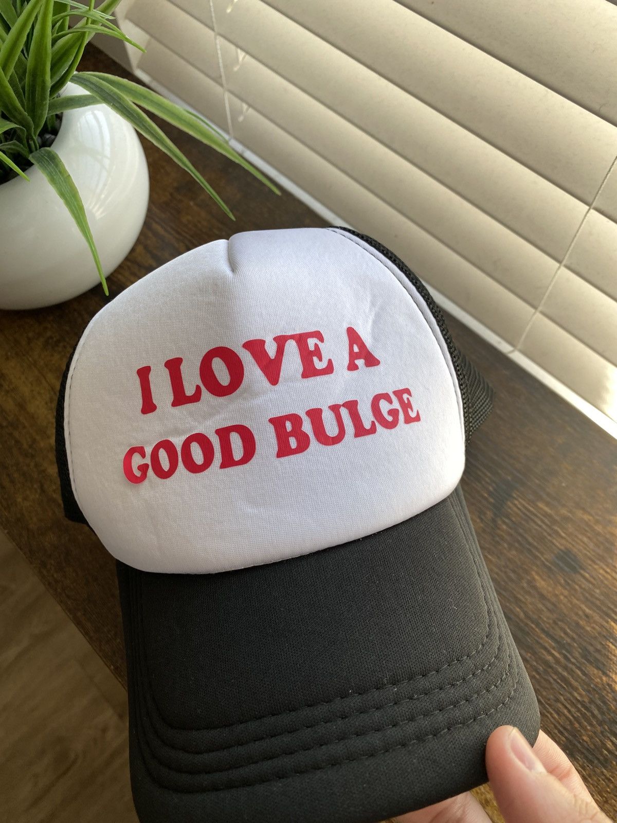 Other Funny I Love a Good Bulge Trucker Hat Size ONE SIZE - 2 Thumbnail