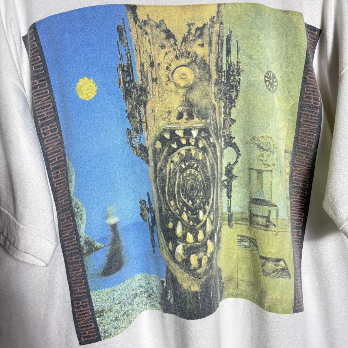 Band Tees Vintage 90s Thunder Tour Band Tee Size US XL / EU 56 / 4 - 4 Thumbnail