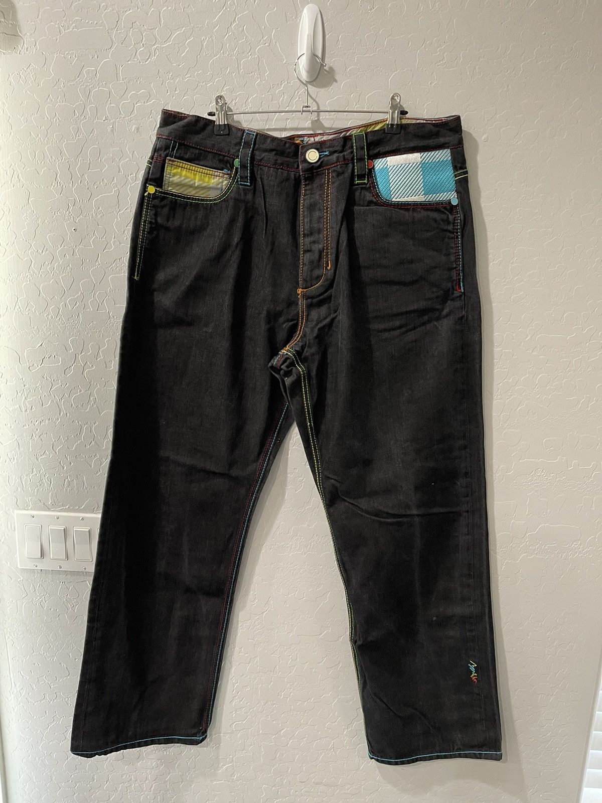 Coogi × Vintage Vintage Y2K COOGI Denim Baggy Jeans Streetwear 38x34 Size US 38 / EU 54 - 1 Thumbnail
