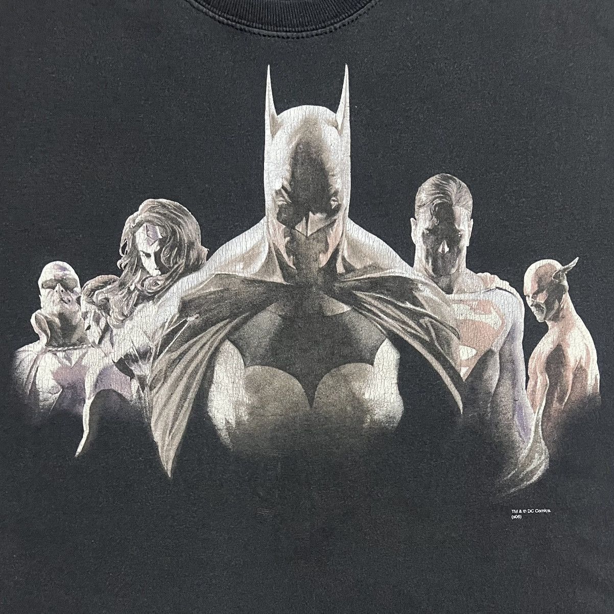 DC Comics Vintage Batman DC Comics Big Graphic Tee 2006 Size US XL / EU 56 / 4 - 16 Thumbnail