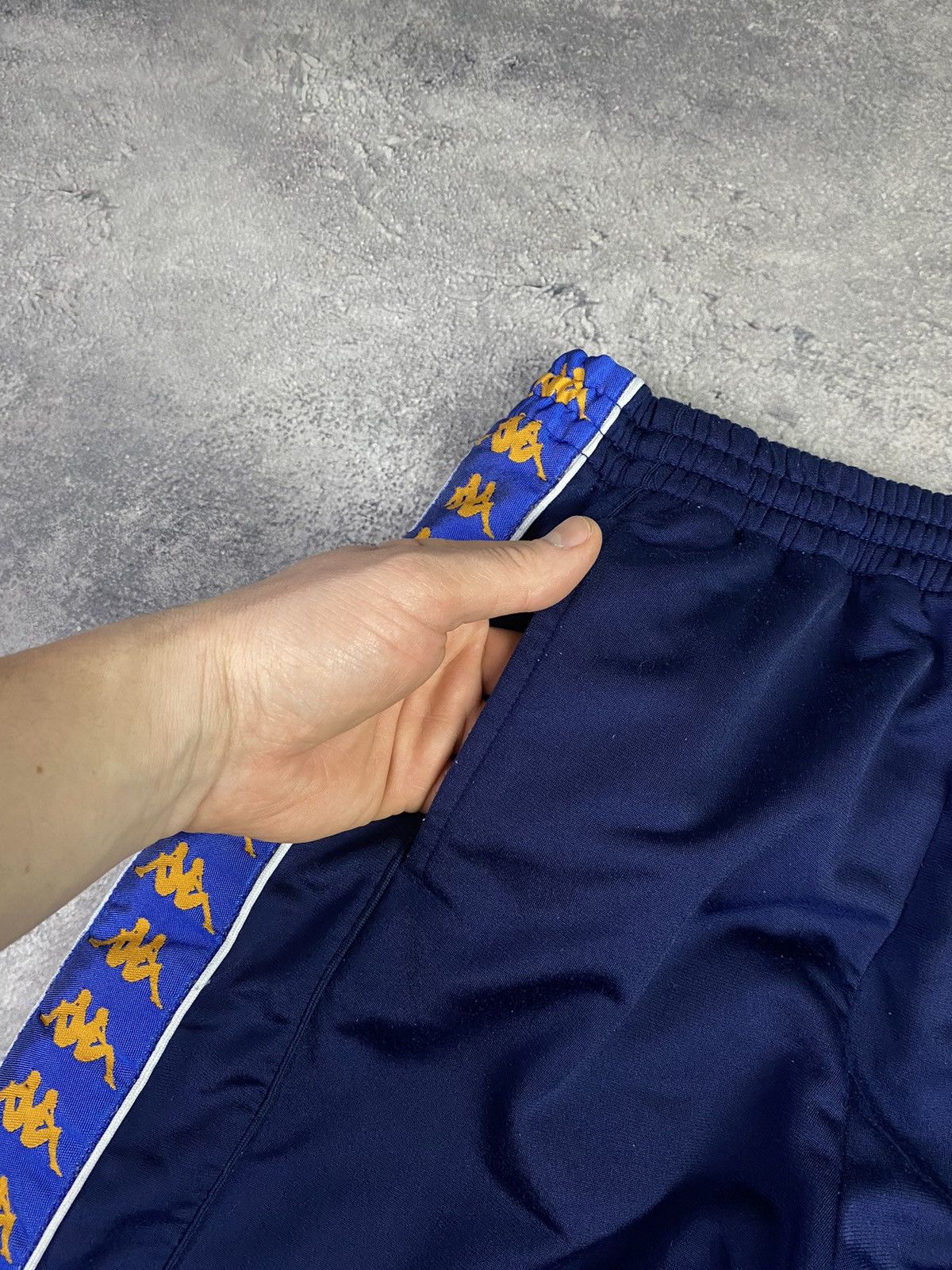 Kappa Vintage Kappa Lampas Track Pants Sweatpants Y2K Drill baggy Size US 31 - 5 Thumbnail