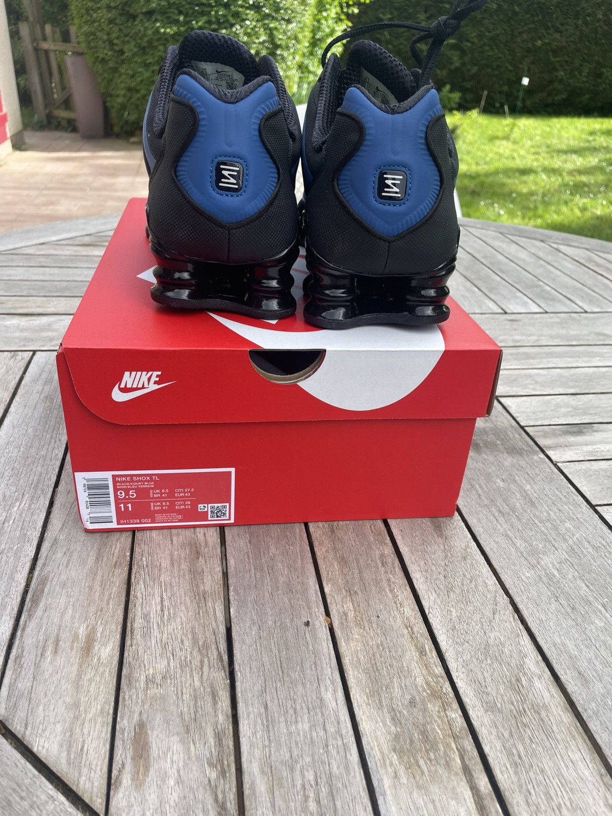 Nike Nike Shox TL in blue and black Size US 9.5 / EU 42-43 - 2 Thumbnail