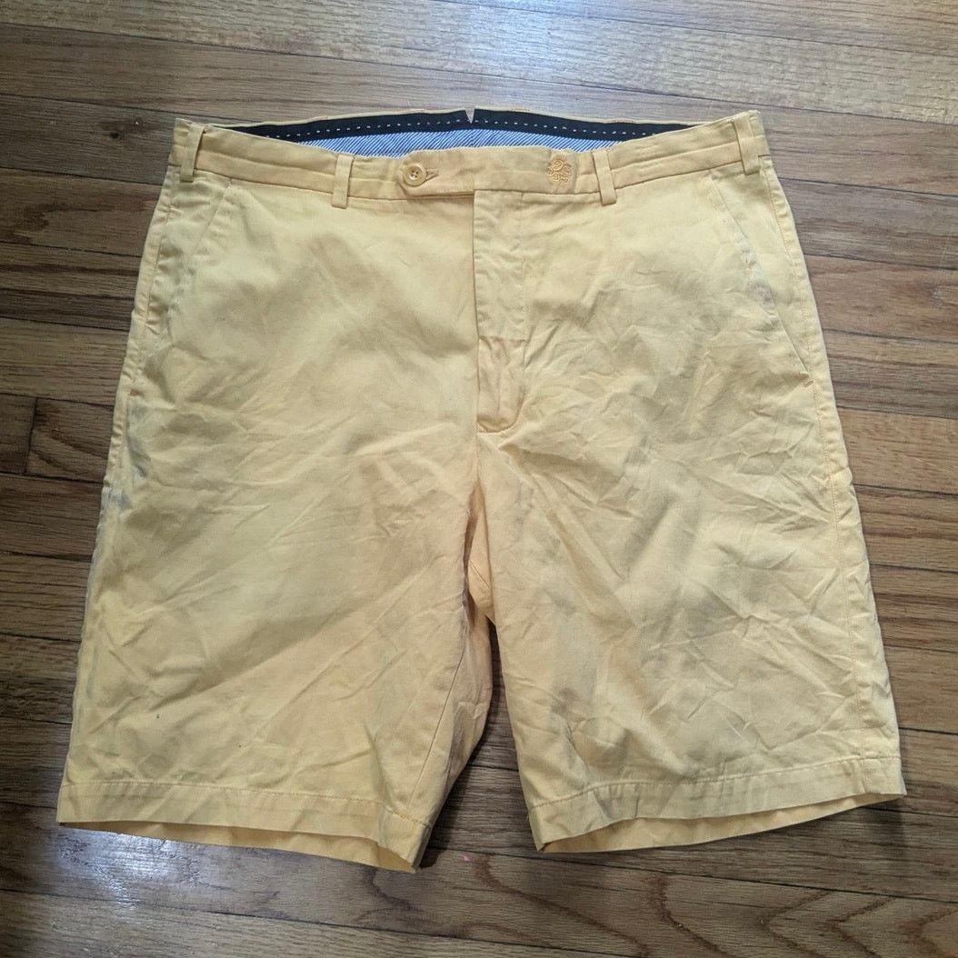 Nat Nast Nat Nast Yellow Size 35 Shorts Size US 35 - 1 Thumbnail